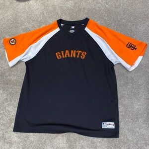 San Francisco Giants Genuine Merchandise Men’s Jersey Size XL Black Orange MLB